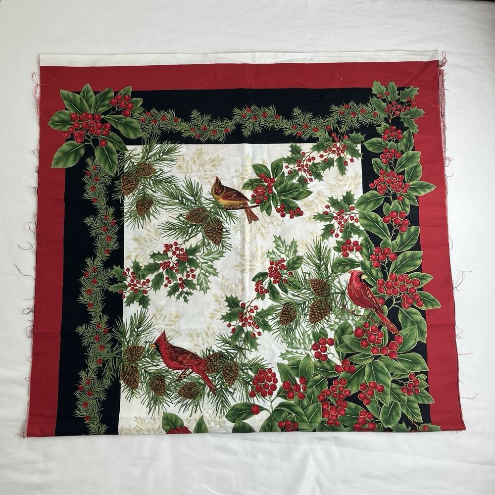 Nature's Holiday by Timeless Treasures Fabrics, Inc. Piece of fabric to craft.